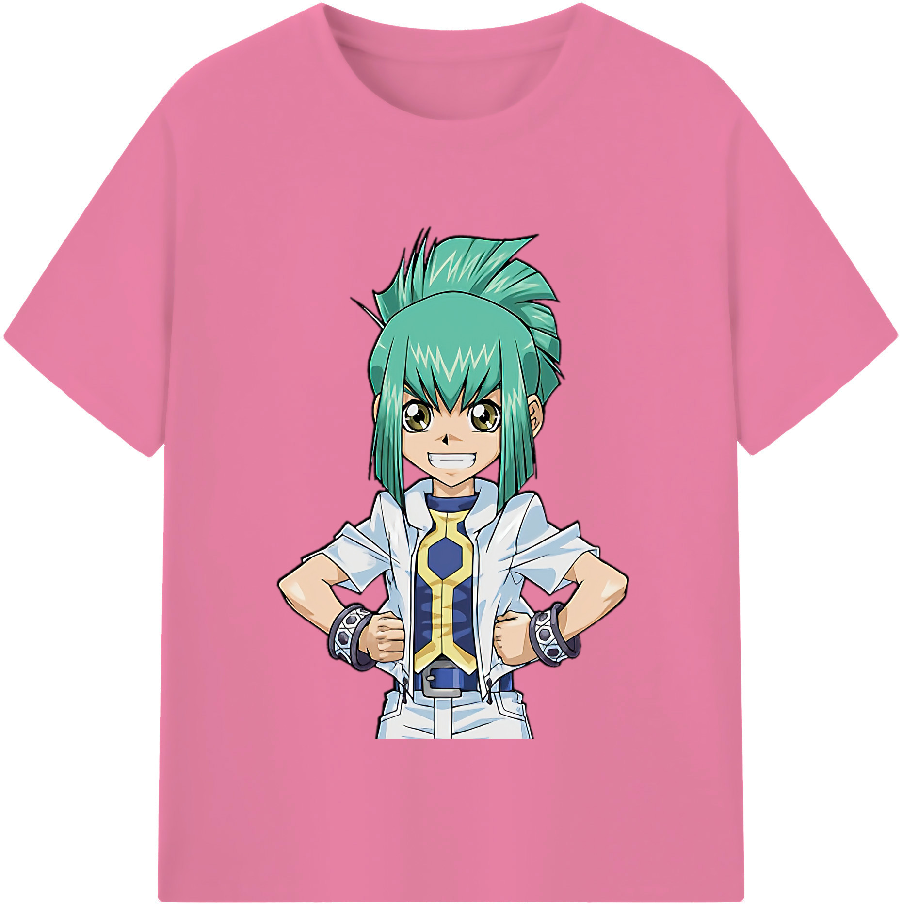 （画像用） 遊☆戯☆王 Yu-Gi-Oh! 綿100％半袖Tシャツ（フロントプリント）